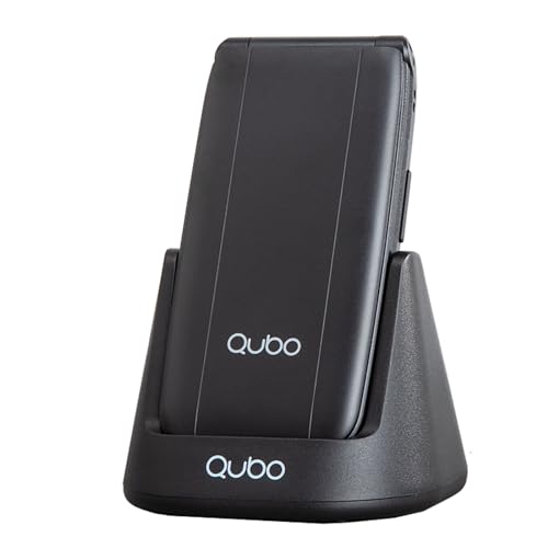 Qubo Flip Phone for Seniors with Charge Station Large Buttons,NEO2NW von Qubo