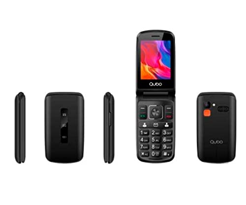 Qubo Telefon P210BK-C 2,8 schwarz - SOS - Ladestation Qubo Telefon P210BK-C 2,8 schwarz - SOS - Ladestation von Qubo
