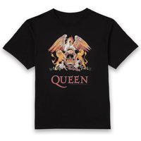 Queen Crest Herren T-Shirt - Schwarz - XS von Queen