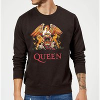 Queen Crest Sweatshirt - Schwarz - XXL von Queen