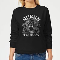 Queen Tour 75 Damen Sweatshirt - Schwarz - M von Queen