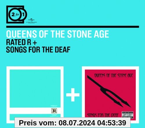 2 For 1:Rated R/ Songs For The Deaf (Digipack ohne Booklet) von Queens of the Stone Age