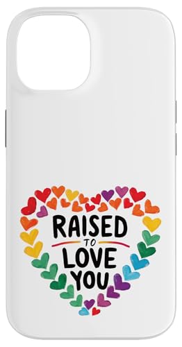 Aufgewachsen, um dich zu lieben LGBT-Mutter Sohn Tochter LGBTQ Pride Mama Hülle für iPhone 14 von Queer & Co Apparel.USA