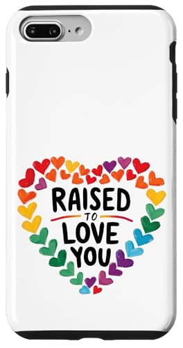 Aufgewachsen, um dich zu lieben LGBT-Mutter Sohn Tochter LGBTQ Pride Mama Hülle für iPhone 7 Plus/8 Plus von Queer & Co Apparel.USA