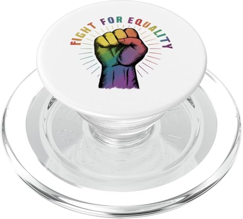 Be Kind LGBTQ - Vielfalt Gleichheit Inklusion Soziale Gerechtigkeit PopSockets PopGrip für MagSafe von Queer & Co Apparel.USA