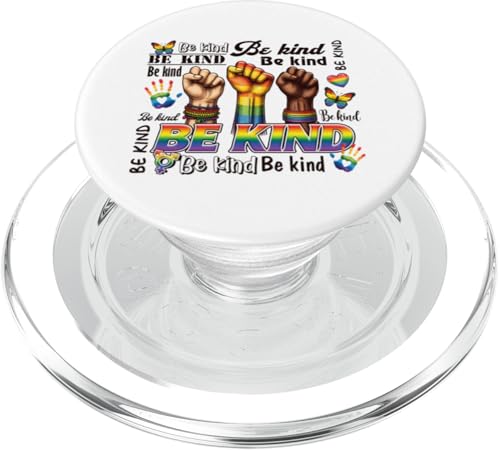 Be Kind LGBTQ - Vielfalt Gleichheit Inklusion Soziale Gerechtigkeit PopSockets PopGrip für MagSafe Be Kind LGBTQ - Vielfalt Gleichheit Inklusion Soziale Gerechtigkeit PopSockets PopGrip für MagSafe von Queer & Co Apparel.USA