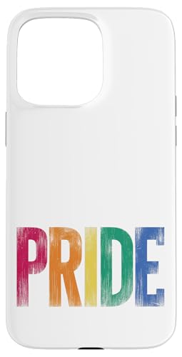 Distressed LGBT Pride — Equality Love Gay Ally LGBTQ-Rechte Hülle für iPhone 15 Pro Max von Queer & Co Apparel.USA