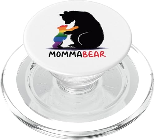 Mama Bear LGBT Mom - Mutter Sohn Tochter LGBTQ Pride Monat PopSockets PopGrip für MagSafe Mama Bear LGBT Mom - Mutter Sohn Tochter LGBTQ Pride Monat PopSockets PopGrip für MagSafe von Queer & Co Apparel.USA