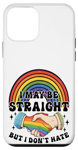 Straight Ally LGBTQ Pride Month — Unterstütze Liebe statt Hass LGBT Hülle für iPhone 12 mini von Queer & Co Apparel.USA