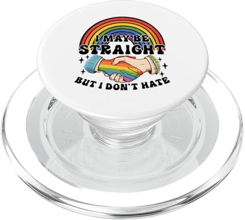Straight Ally LGBTQ Pride Month — Unterstütze Liebe statt Hass LGBT PopSockets PopGrip für MagSafe Straight Ally LGBTQ Pride Month — Unterstütze Liebe statt Hass LGBT PopSockets PopGrip für MagSafe von Queer & Co Apparel.USA