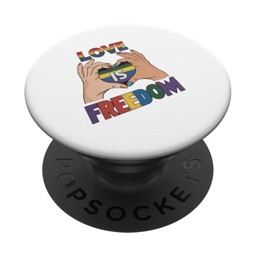 Süßer LGBTQ Pride Month - Liebe ist Freiheit Gleichheit LGBT Pride PopSockets Klebender PopGrip Süßer LGBTQ Pride Month - Liebe ist Freiheit Gleichheit LGBT Pride PopSockets Klebender PopGrip von Queer & Co Apparel.USA
