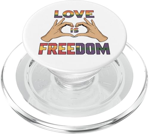 Süßer LGBTQ Pride Month - Liebe ist Freiheit Gleichheit LGBT Pride PopSockets PopGrip für MagSafe Süßer LGBTQ Pride Month - Liebe ist Freiheit Gleichheit LGBT Pride PopSockets PopGrip für MagSafe von Queer & Co Apparel.USA