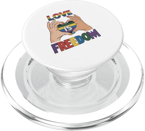 Süßer LGBTQ Pride Month - Liebe ist Freiheit Gleichheit LGBT Pride PopSockets PopGrip für MagSafe Süßer LGBTQ Pride Month - Liebe ist Freiheit Gleichheit LGBT Pride PopSockets PopGrip für MagSafe von Queer & Co Apparel.USA