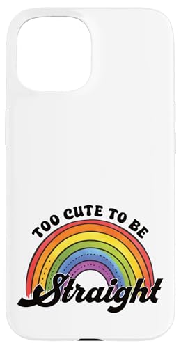 Zu süß, um hetero zu sein LGBT - Lesbian Bi Gay Pride Month Hülle für iPhone 15 von Queer & Co Apparel.USA
