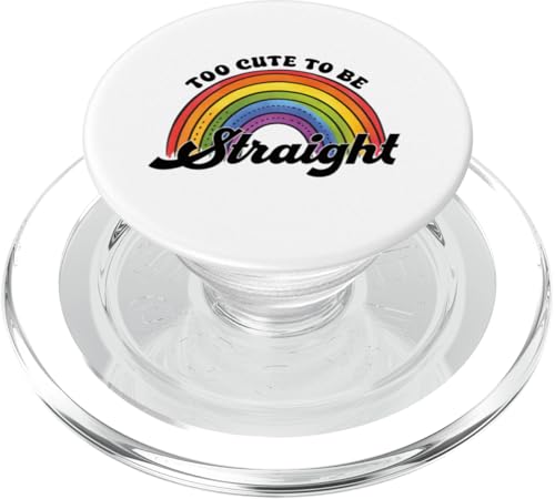 Zu süß, um hetero zu sein LGBT - Lesbian Bi Gay Pride Month PopSockets PopGrip für MagSafe Zu süß, um hetero zu sein LGBT - Lesbian Bi Gay Pride Month PopSockets PopGrip für MagSafe von Queer & Co Apparel.USA