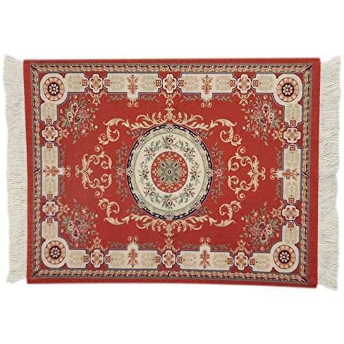 Mini Teppich Mauspad Mausunterlage Orientalischer Teppich Als Mousepad, Perser Mousepad Rot,Lustiges Büro Zubehör Mousepad für Laptop, PC, Gaming, Schreibtisch-Pad,Tisch Und Baruntersetzer, 1 Stück Mini Teppich Mauspad Mausunterlage Orientalischer Teppich Als Mousepad, Perser Mousepad Rot,Lustiges Büro Zubehör Mousepad für Laptop, PC, Gaming, Schreibtisch-Pad,Tisch Und Baruntersetzer, 1 Stück von Queerelele