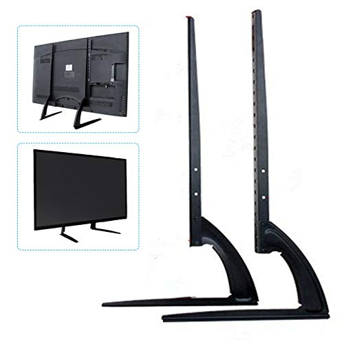 Universal TV Standfüße, TV Ständer,TV Standfuß,Fernseher TV Standfuss,für 32-70Zoll LED/LCD TV Haushalt，Kaltgewalztes Stahlblech, Fernseh von Queeucaer