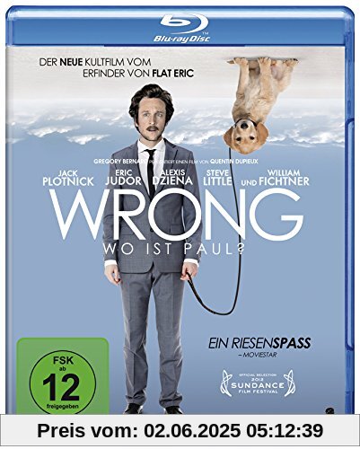 Wrong - Wo ist Paul? [Blu-ray] von Quentin Dupieux