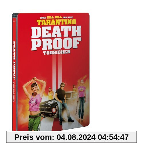 Death Proof - Todsicher, Steelbook von Quentin Tarantino