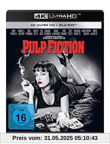 Pulp Fiction - 4K Ultra HD Blu-ray + Blu-ray (4K Ultra HD) von Quentin Tarantino