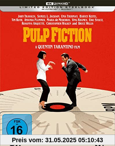 Pulp Fiction - Steelbook von Quentin Tarantino