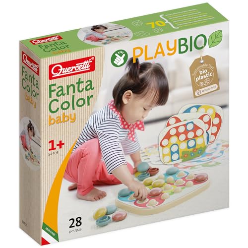 Quercetti 84405 Quercetti-84405 FantaColor Baby Play Bio, Multicoloured Quercetti 84405 Quercetti-84405 FantaColor Baby Play Bio, Multicoloured von Quercetti