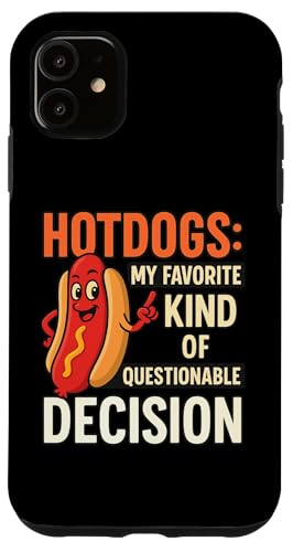 Lustiges Grill-T-Shirt mit Hotdog-Zitat für Freunde und Familie Hülle für iPhone 11 Lustiges Grill-T-Shirt mit Hotdog-Zitat für Freunde und Familie Hülle für iPhone 11 von Questionable Decisions Funny Hotdog Quote