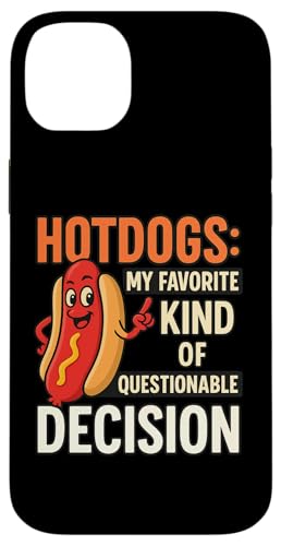 Lustiges Grill-T-Shirt mit Hotdog-Zitat für Freunde und Familie Hülle für iPhone 14 Plus Lustiges Grill-T-Shirt mit Hotdog-Zitat für Freunde und Familie Hülle für iPhone 14 Plus von Questionable Decisions Funny Hotdog Quote