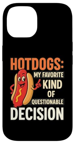 Lustiges Grill-T-Shirt mit Hotdog-Zitat für Freunde und Familie Hülle für iPhone 14 Lustiges Grill-T-Shirt mit Hotdog-Zitat für Freunde und Familie Hülle für iPhone 14 von Questionable Decisions Funny Hotdog Quote