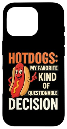 Lustiges Grill-T-Shirt mit Hotdog-Zitat für Freunde und Familie Hülle für iPhone 16 Pro Lustiges Grill-T-Shirt mit Hotdog-Zitat für Freunde und Familie Hülle für iPhone 16 Pro von Questionable Decisions Funny Hotdog Quote