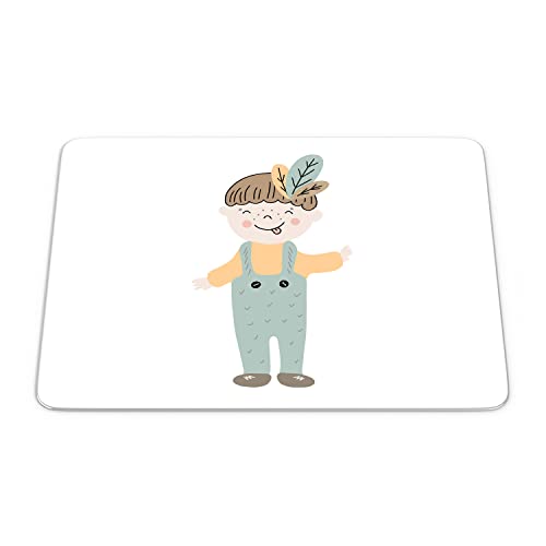 Questo Casa, Rechteck Digital Bedruckt Mauspad, rutschfeste Unterseite, für Büro und Zuhause, Größe: 22x18 cm Questo Casa, Rechteck Digital Bedruckt Mauspad, rutschfeste Unterseite, für Büro und Zuhause, Größe: 22x18 cm von Questo Casa