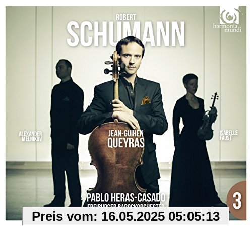 Cellokonzert & Klaviertrio 1,Op.80 von Queyras