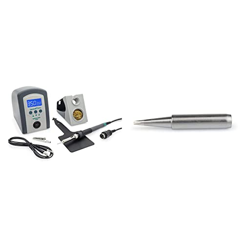 Quick 3104 Digital Regelbare ESD Lötstation 80 Watt inkl. Lötkolben mit 2mm Lötspitze und Zubehör - 100°- 450°C kalibrierbar & Lötspitze gerade meißelförmig 1,6mm breit für Lötstation 3103/3104/TS1100 Quick 3104 Digital Regelbare ESD Lötstation 80 Watt inkl. Lötkolben mit 2mm Lötspitze und Zubehör - 100°- 450°C kalibrierbar & Lötspitze gerade meißelförmig 1,6mm breit für Lötstation 3103/3104/TS1100 von Quick