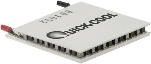 QuickCool QC-127-1.0-3.0AS Peltier-Element 14.4V 3.5A 29.8W (LxBxH) 30 x 30 x 3.8 von QuickCool