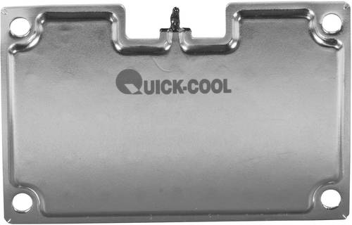 QuickCool QHD-46003 3-D Heat-Diffuser Bohrlöcher (L x B x H) 56 x 56 x 3mm von QuickCool