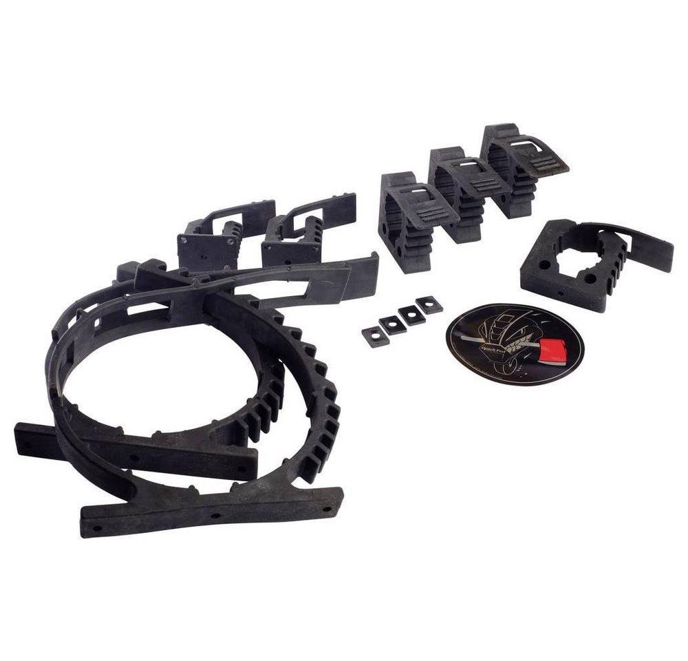 QuickFist Klemmhalter Quick Fist® Fahrzeug-Gerätehalter Set 8teilig von QuickFist
