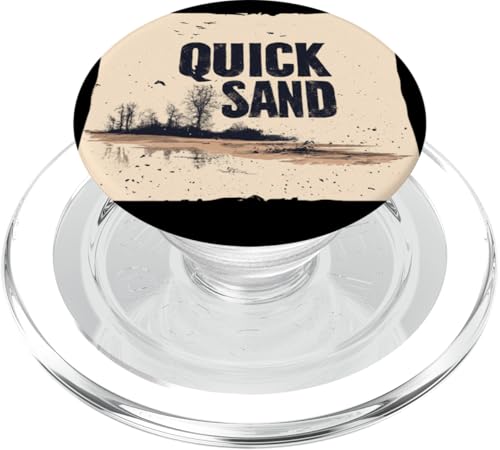 Coole Treibsand-Rede für Mann und Frau PopSockets PopGrip für MagSafe von Quicksand