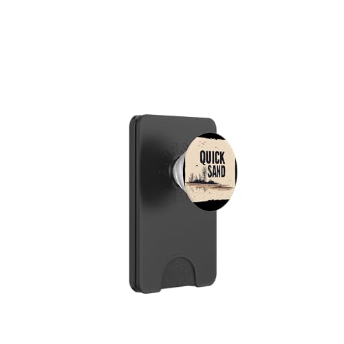 Coole Treibsand-Rede für Mann und Frau PopSockets PopWallet für MagSafe von Quicksand