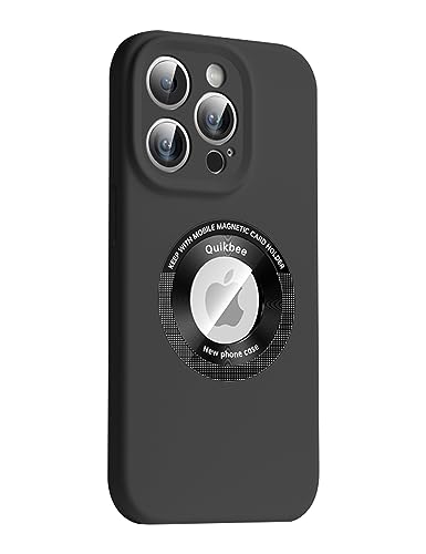 Quikbee kompatibles iPhone 12 Pro Max Schutzhülle. Ultradünne, dreilagige, gemischte Hülle aus flüssigem Silikon, rutschfeste, stoßfeste Fallschutzhülle, 6,7 Zoll. von Quikbee