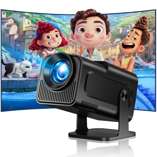 Quilted Northern Beamer, 4K Unterstützung Full HD Eingebaute Android und OS 11.0, Unterstützt WiFi 6 und BT 5.0, Mini Projektor mit Auto Trapezkorrektur, 180°Dreh Videoprojektor für Outdoor/Heimkino Quilted Northern Beamer, 4K Unterstützung Full HD Eingebaute Android und OS 11.0, Unterstützt WiFi 6 und BT 5.0, Mini Projektor mit Auto Trapezkorrektur, 180°Dreh Videoprojektor für Outdoor/Heimkino von Quilted Northern