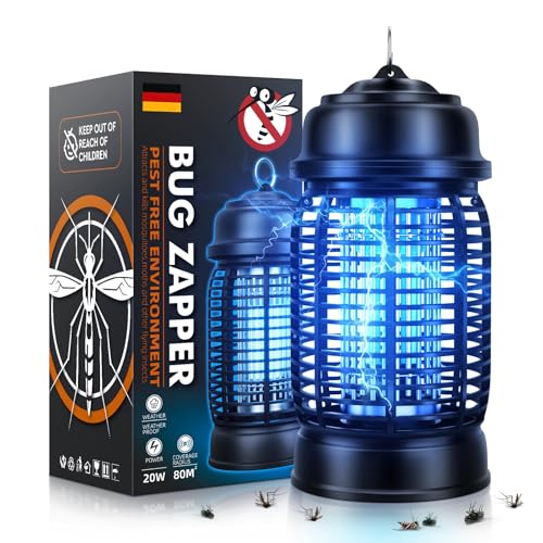 Quilted Northern Insektenvernichter Elektrisch, 20 W UV Insektenfalle mückenfalle Mückenlampe, Mückenvernichter Lampe, Wirksam zum Reduzieren Fliegender Insekten für Innen Schlafzimmer und Gärten Quilted Northern Insektenvernichter Elektrisch, 20 W UV Insektenfalle mückenfalle Mückenlampe, Mückenvernichter Lampe, Wirksam zum Reduzieren Fliegender Insekten für Innen Schlafzimmer und Gärten von Quilted Northern