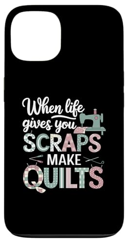 Happy Quilting Motivational Quilting Quote Quilting Hülle für iPhone 13 Happy Quilting Motivational Quilting Quote Quilting Hülle für iPhone 13 von Quilting Fun Playful Sewing Quilting Quotes