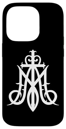 Ave Maria Monogramm Hülle für iPhone 14 Pro Ave Maria Monogramm Hülle für iPhone 14 Pro von Quinn Cafe