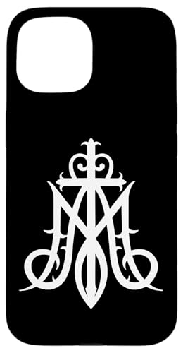 Ave Maria Monogramm Hülle für iPhone 15 Ave Maria Monogramm Hülle für iPhone 15 von Quinn Cafe