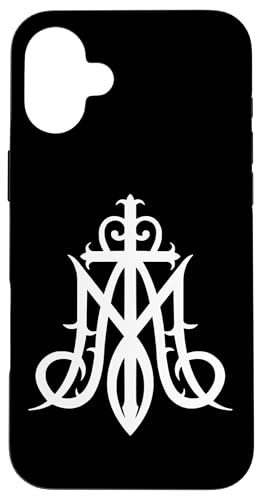 Ave Maria Monogramm Hülle für iPhone 16 Plus Ave Maria Monogramm Hülle für iPhone 16 Plus von Quinn Cafe