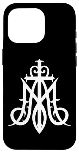 Ave Maria Monogramm Hülle für iPhone 16 Pro Ave Maria Monogramm Hülle für iPhone 16 Pro von Quinn Cafe
