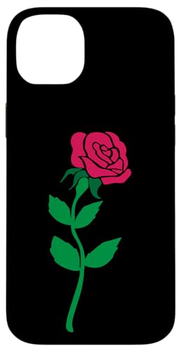 Ein Stiel von Rosen Blume Einfach Clipart Hülle für iPhone 14 Plus Ein Stiel von Rosen Blume Einfach Clipart Hülle für iPhone 14 Plus von Quinn Cafe
