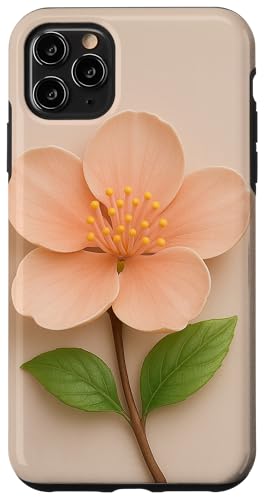 Eine ästhetische Pfirsichblüte Hülle für iPhone 11 Pro Max Eine ästhetische Pfirsichblüte Hülle für iPhone 11 Pro Max von Quinn Cafe