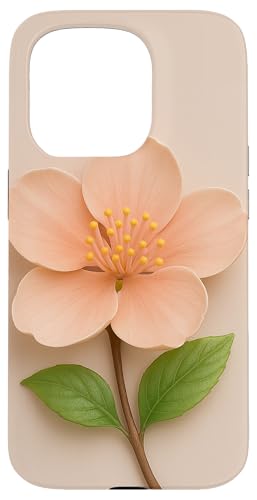 Eine ästhetische Pfirsichblüte Hülle für iPhone 15 Pro Eine ästhetische Pfirsichblüte Hülle für iPhone 15 Pro von Quinn Cafe