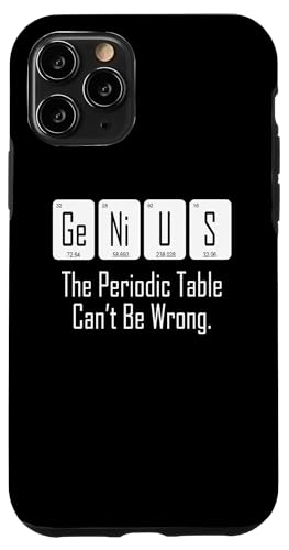 Genius Periodensystem Chemie Hülle für iPhone 11 Pro von Quinn Cafe